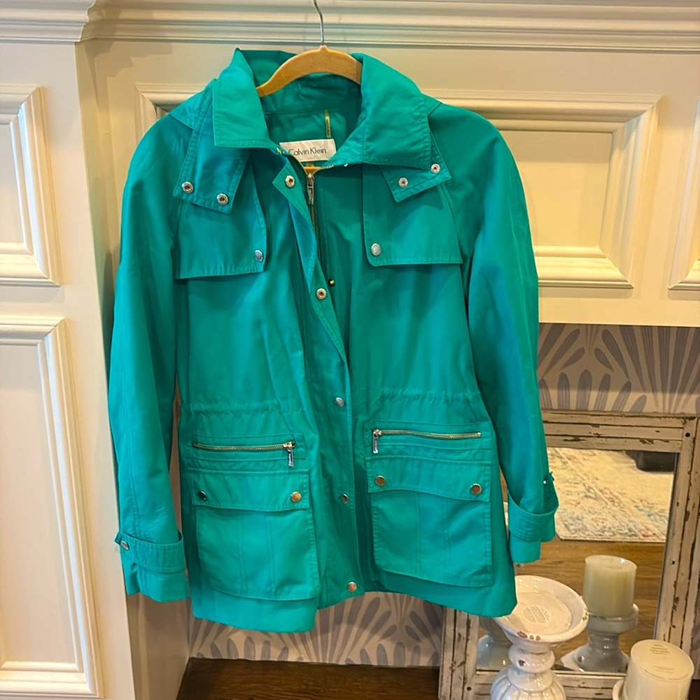 Calvin Klein jacket with removable hood